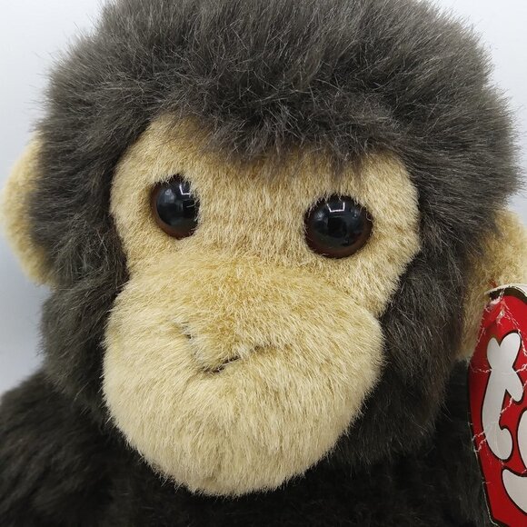 Vintage 1996 Ty Classic CHUCKLES the Monkey 14"Plush – Style 7303 - EUC - RARE - Picture 13 of 13